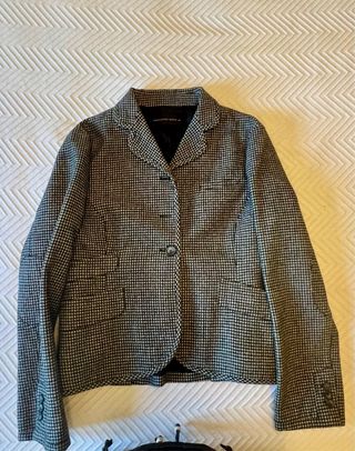 Chaqueta cuadros vichy Purificación García Talla M