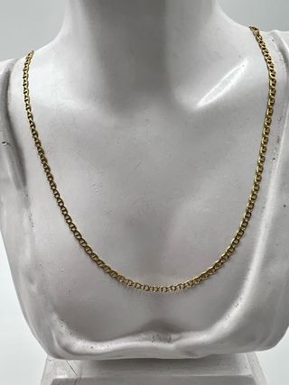 Cadena de oro estilo marinero