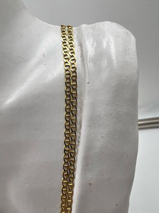 Cadena de oro estilo marinero