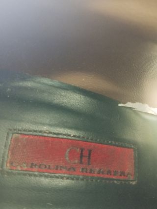 Zapatos de tacón Carolina Herrera ante marrón tall