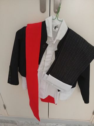 Traje Flamenco Niño 6-7 Años Completo