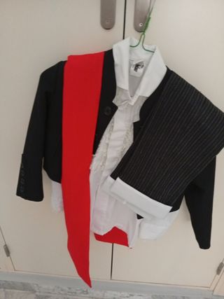 Traje Flamenco Niño 6-7 Años Completo