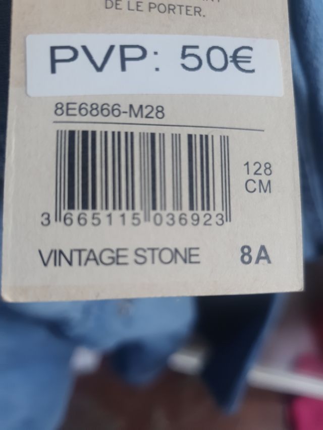 Camisa Levi's vaquera niñ@