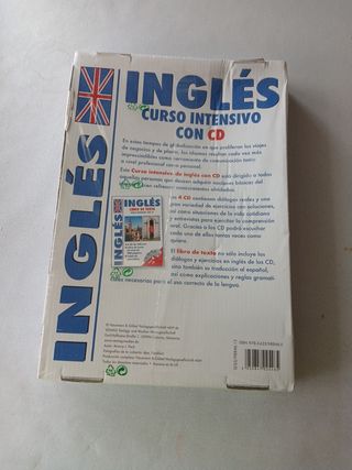Curso Inglés Intensivo con 4 CDs y Libro