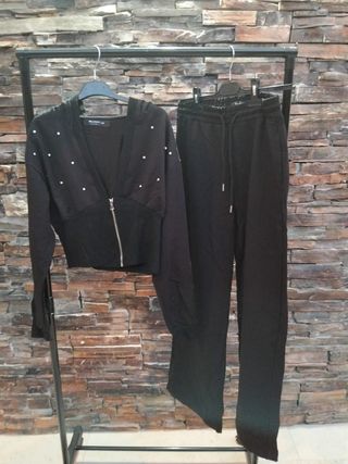 Chándal 2 piezas negro Talla L-XL