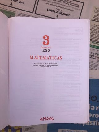 libro de mates 2 trimestre 3 eso 