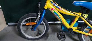 Bicicleta infantil amarilla Conor