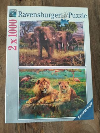 2 Puzzle Ravensburger 1000 pezzi