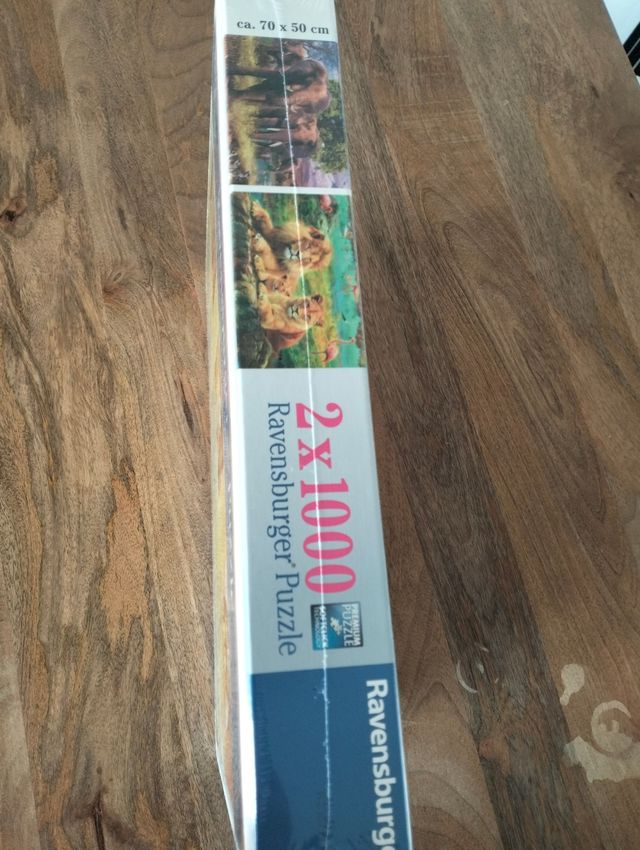 2 Puzzle Ravensburger 1000 pezzi