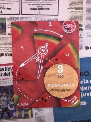 libro de mates 3 trimestre 3 eso 