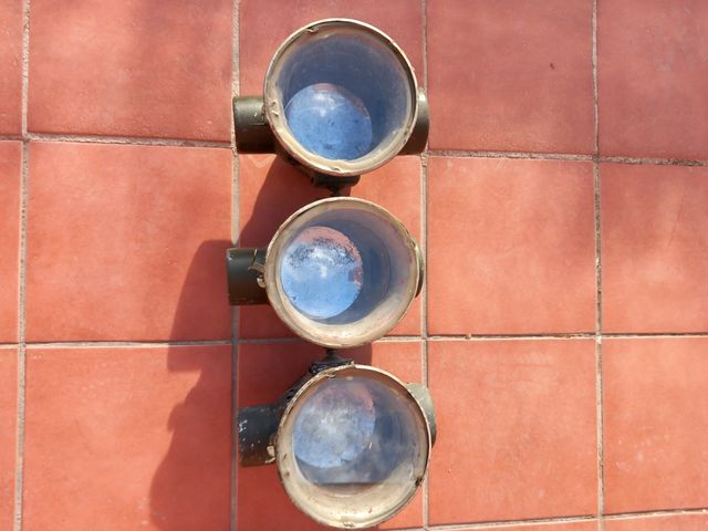 Faroles antiguos de carruaje.