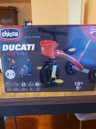 Triciclo Ducati U-GO Trike 2 in 1