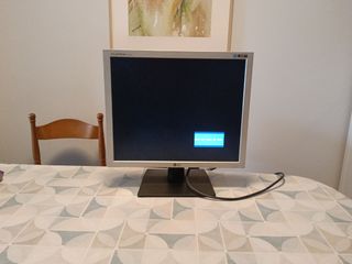 Monitor LG Flatron Plata
