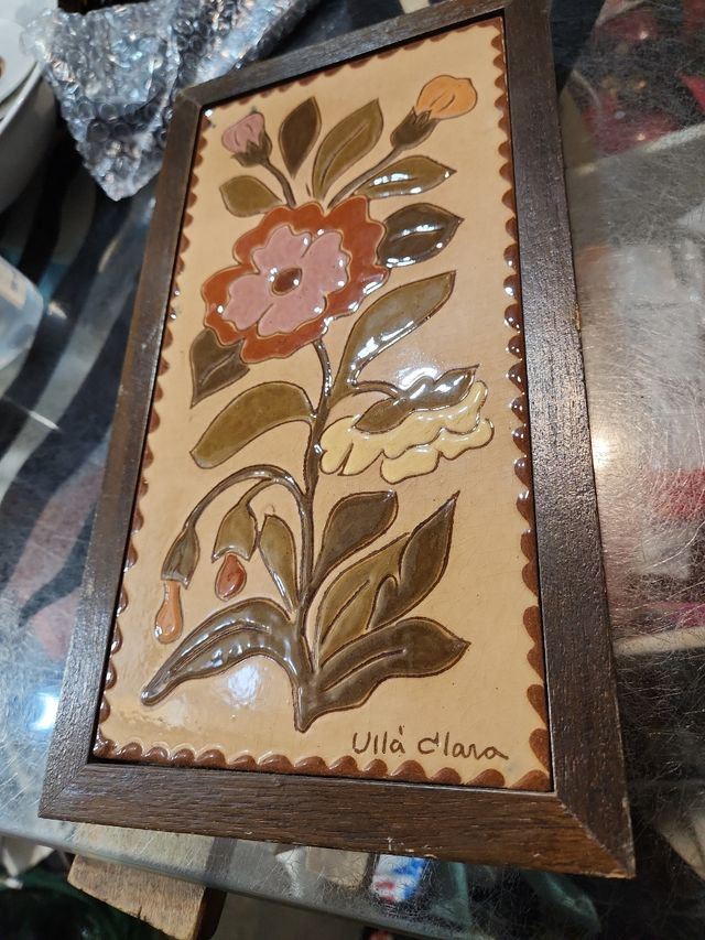 Piastrella in ceramica incorniciata Vila Clara