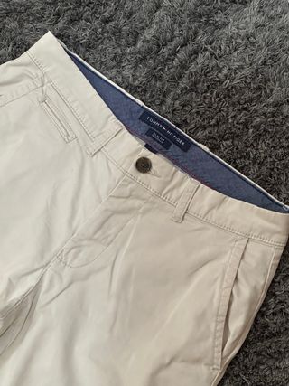 Pantalone Chino Tommy Hilfiger Slim Fit Beige