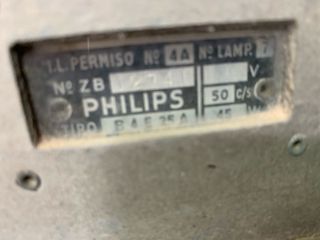 Radio Philips Antigua Funcional