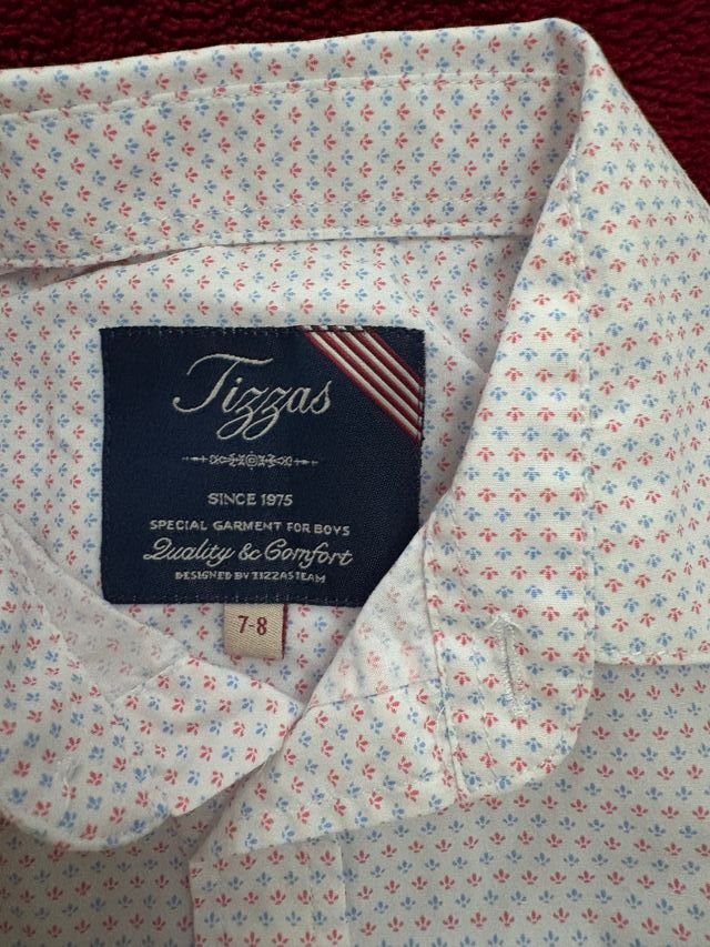 Pantalón corto niño rojo