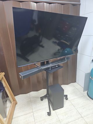 TV Hisense 55U7QF + Barra Sonido Dolby Atmos