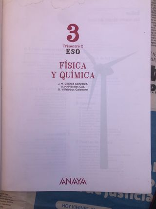 libro de 2 trimestre 3 eso fisica y química 