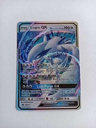 Carta Pokémon Lugia GX 159/214