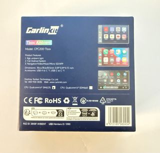 Carlinkit Tbox Ambient Android coche CarPlay NUEVO