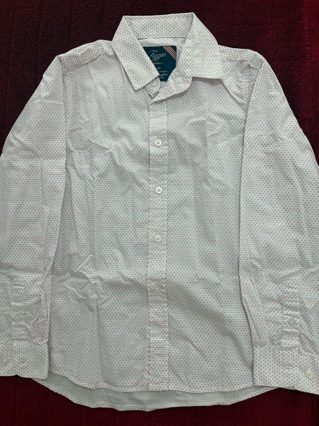 Camisa Tizzas niño 7-8 años estampado floral