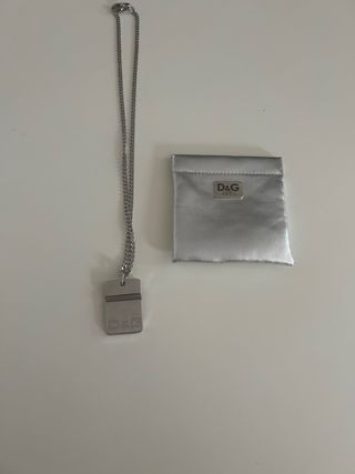 Colgante Dolce&Gabbana D&G Plata Hombre