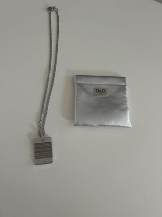 Colgante Dolce&Gabbana D&G Plata Hombre