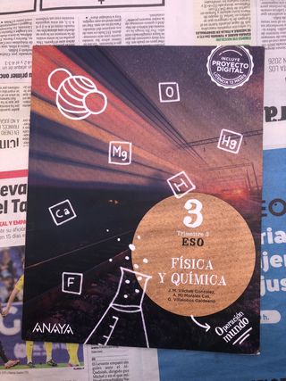 libro 3 trimestre 3 eso fisica y química 