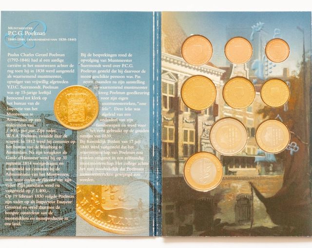 Set Monedas Países Bajos 2004 Muntmeest BU