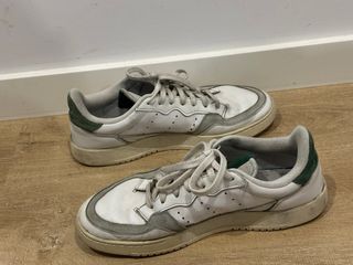 Zapatillas Adidas Supercourt Blancas y Verdes