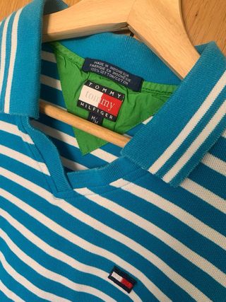 Polo sin mangas Tommy Hilfiger rayas