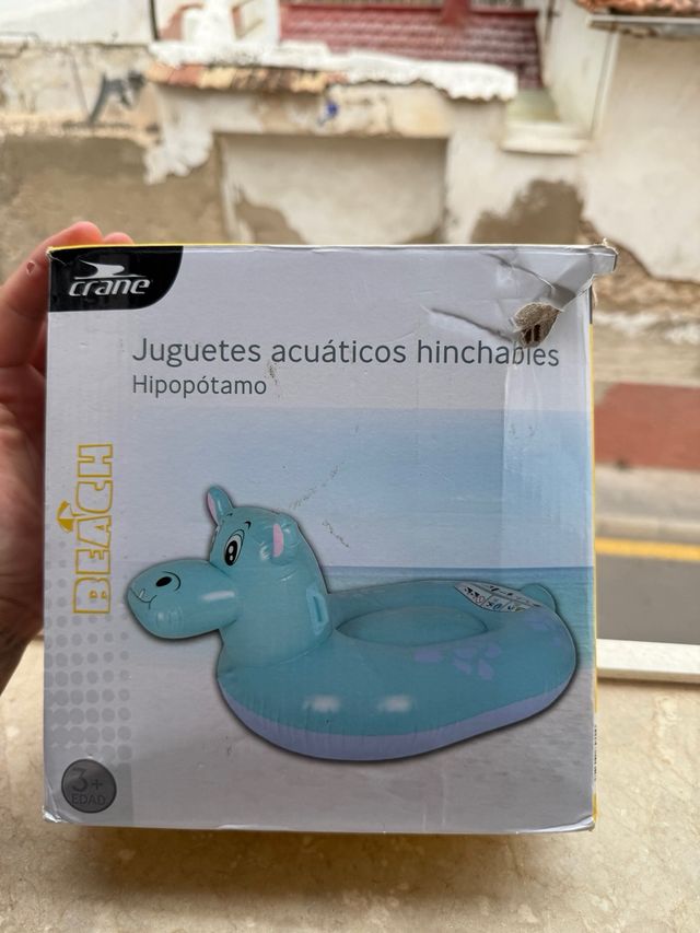 Gioco d'acqua gonfiabile Crane Hippopotamus