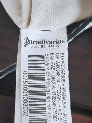 Bolso blanco Stradivarius