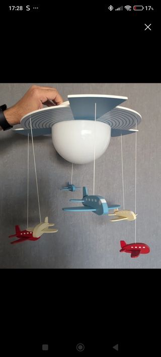 Lámpara Infantil Aviones Philips