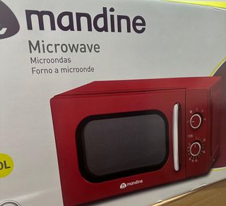 Microondas Mandine Rojo