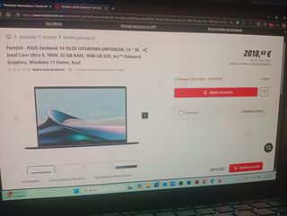 Asus Zenbook 14 - 32 GB di RAM p683zz