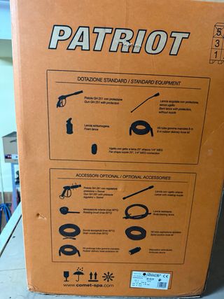 Hidrolimpiadora Patriot 150 GOLD COMET