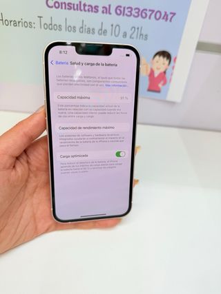 iPhone 13 128GB Rosa semi nuevo 