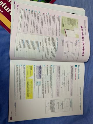 Pack de 3 libros de Lengua Castellana y Literatura