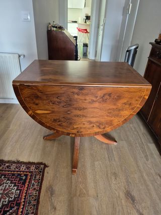 Mesa inglesa extensible madera