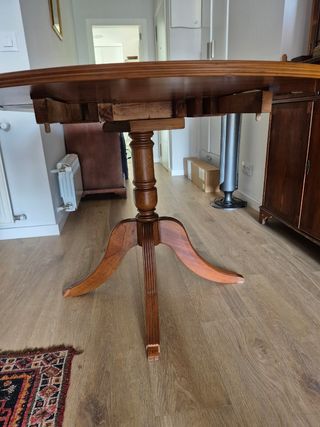 Mesa inglesa extensible madera