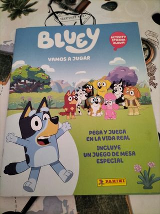 Cromos Bluey Vamos a Jugar