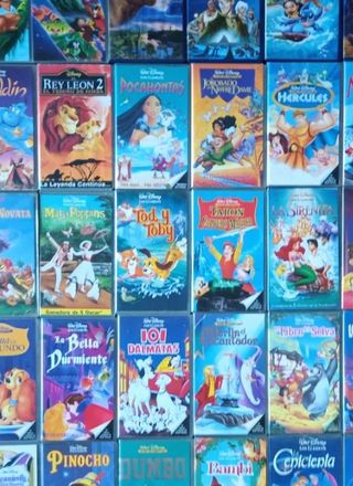 Colección Películas Disney VHS