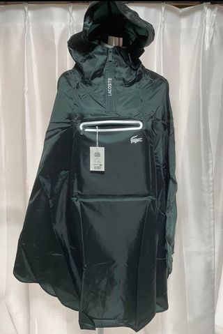 Chubasquero Poncho Lacoste Unisex Verde