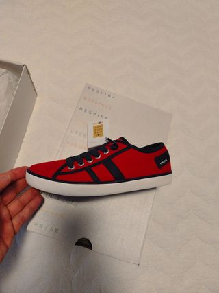 Zapatillas Geox Rojas
