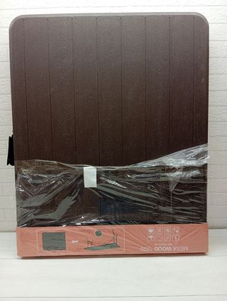 Mesa plegable marrón 180 x 74cm