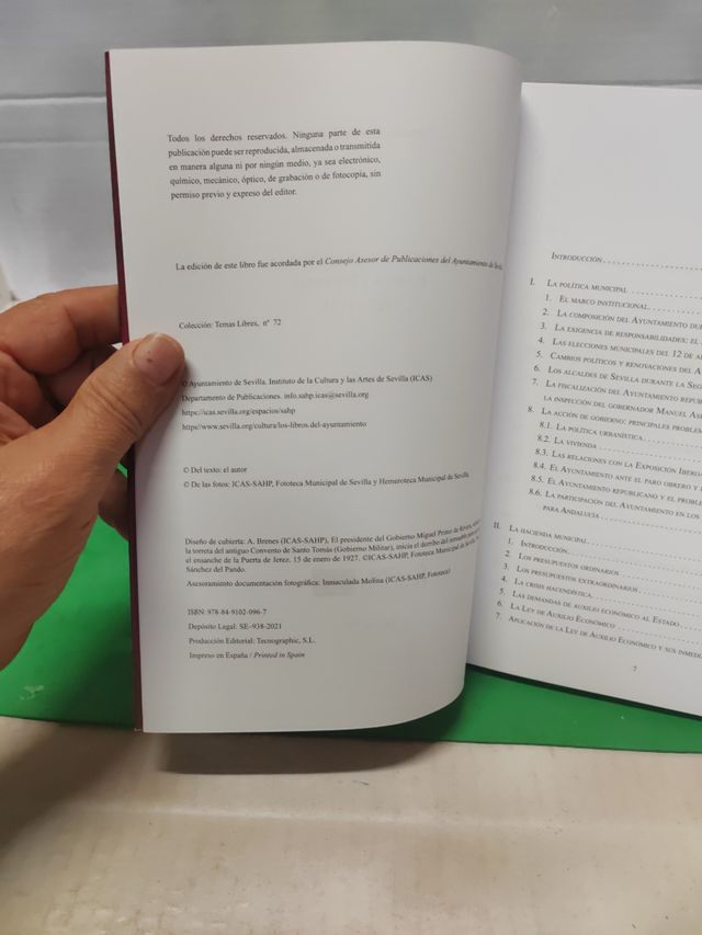 El Ayuntamiento de Sevilla: Política y Hacienda