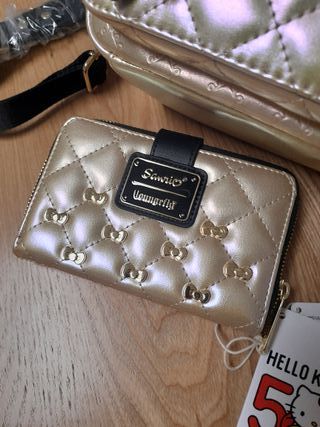 Pack Cartera + Mochila Hello Kitty 50Th Loungefly