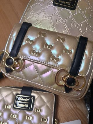 Pack Cartera + Mochila Hello Kitty 50Th Loungefly